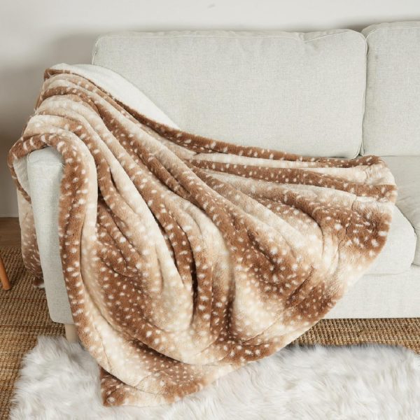 Waterproof Pet Hair Blanket 50x60 Machine Washable Sofa Protector
